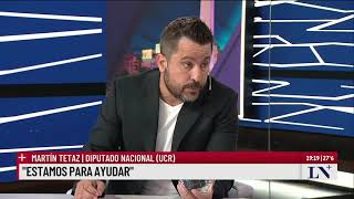 Martín Tetaz quotHay que hacer una reforma impositivaquot mano a mano con Eduardo Feinmann [upl. by Aierdna]