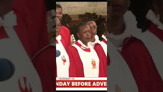 Sit down servant music choir singing advent cathedralofpraise africapraise musicgenre [upl. by Aretse]