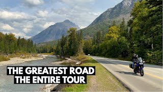 GoingtotheSun Road at Glacier National Park  Complete Tour EndtoEnd [upl. by Haida]