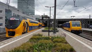 NS Nederland Treinen op station Eindhoven [upl. by Alyel]