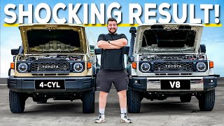 Toyota LandCruiser 70 Series 4Cylinder vs V8 Comparison Reliability Concerns and Which is BETTER [upl. by Tocci]