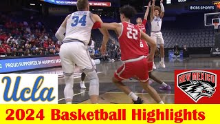 New Mexico vs 22 UCLA Basketball Game Highlights 11 8 2024 [upl. by Rossen]