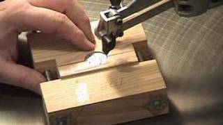 Scroll Saw Coin Cutting Jig Part Two [upl. by Nimzaj]