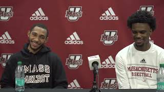 UMass MBB  Press Conference vs UNH  110424 [upl. by Frankel412]