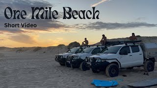 One Mile Beach NSW  Camping Trip  Short Video [upl. by Sualk]