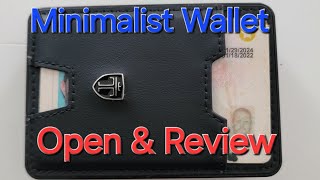 Travando Minimalist Wallet Open And Review [upl. by Blankenship245]