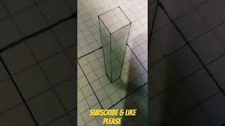 3D easy drawing art Short viral  drawtrendingYouTube videoreelsviralvideoartandcraftytshort [upl. by Kcirderf]