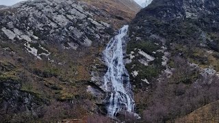 Steall Waterfall is the second highest in the UK 🇬🇧 [upl. by Ikik669]