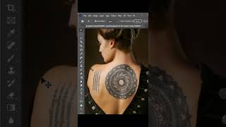 1Remove Tattoo Easily Short Tutorial Photoshop 2024 tutorial [upl. by Haldeman]