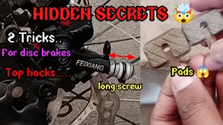 How to modify mechanical disc brakes 🤯 Top tricks for your brake performance [upl. by Lanti846]