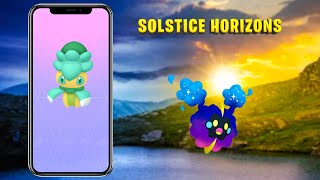 NEW SOLSTICE HORIZONS EVENT JUNE 2023 Shiny Fomantis Release  Catch MORE Cosmog [upl. by Nidla]