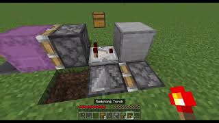 Minecraft bedrock simple shulker box loader and unloader [upl. by Treblah]