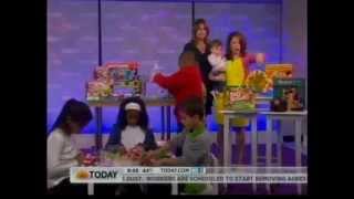 Peaceable Kingdoms Race to the Treasure on The Today Show [upl. by Ecinreb]