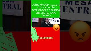 😲😡😲😡CINISMO TOTAL DE monsalve HABLANDO DE DELITOS UNOS DIAS DESPUES DE LO DEL HOTEL shorts 😲😡😲 [upl. by Hickie]