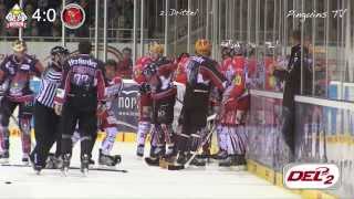 Spielbericht Fischtown Pinguins vs Eispiraten Crimmitschau 81 vom 30122013 [upl. by Elurd508]