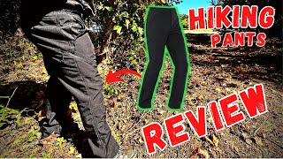 Waterproof Softshell Pants Winter Hiking Amazon  Review [upl. by Oulman239]