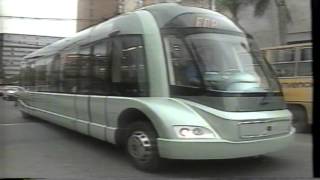 Ônibus Volvo ECB Concept em Curitiba 1997 [upl. by Kingsly]