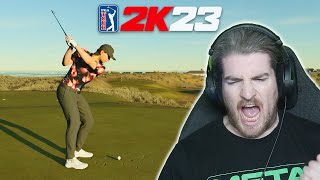 AN EPIC HOLE IN ONE ON PGA TOUR 2K23 [upl. by Kaete940]