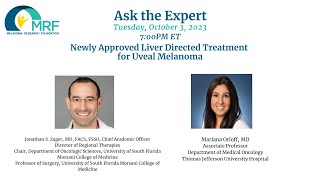 Ask the Expert New Approved Liver Directed Treatment for Uveal Melanoma [upl. by Ibbor]