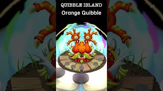 Orange Prismatic Quibble on Quibble Island mysingingmonsters shorts fyp msm music games [upl. by Kenison]