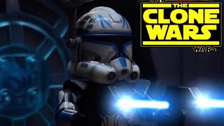 Lego Star Wars General Krell vs Clone Troopers stopmotion legostarwars [upl. by Aysahc]