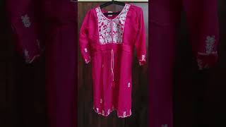 Diwali dhamaka sale shiffon long top n long kurta booking no 6377028287 [upl. by Leugimesoj]