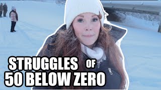 STRUGGLES OF 50 BELOW ZERO  Somers In Alaska [upl. by Siraved968]