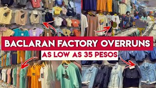 BACLARAN SHOPPING Bangladesh Factory Overruns  As Low as ₱35😱 [upl. by Ahsuoj398]