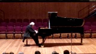 GRIGORY SOKOLOV 2 apr 2014 Milano Conservatorio Schubert [upl. by Hanfurd]