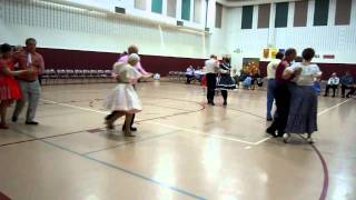 FIDDLE STEPPERS POLKA ROUND DANCE [upl. by Lledniuq]