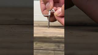 Challenge Fastest Speed for Tightening A rope to a Nail [upl. by Nowyt672]