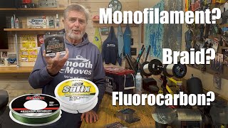 When to Fish Mono Braid or Fluorocarbon Fishing Line Options Today [upl. by Tuorah]