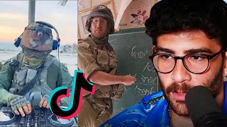 ProIsraeli TikTok Is DISGUSTING  Hasanabi reacts [upl. by Fenwick554]