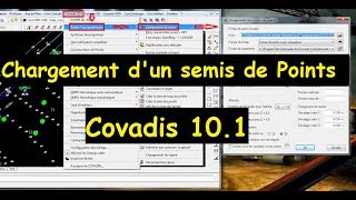Chargement de Points topographiques semis de points [upl. by Retep]