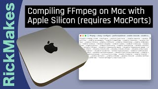 Compiling FFmpeg on Mac with Apple Silicon requires MacPorts [upl. by Dnomde725]