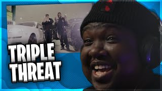 CLAVISH X HEADIE ONE X KTRAP  TRIPLE THREAT OFFICIAL VIDEO REACTION [upl. by Yerffej]