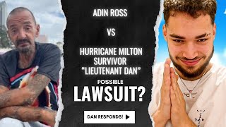 Adin Ross “Lieutenant Dan” Beef is getting tense New Hurricane Milton 2024 UPDATE [upl. by Boorman]