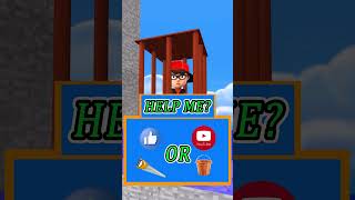 Escape From Water Trap Nick vs ICE cream play Game funny shorts [upl. by Krock657]