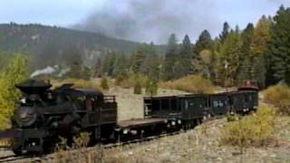 Sumpter Valley Ry Steam  W H Eccles Heisler Lokie [upl. by Nogem]