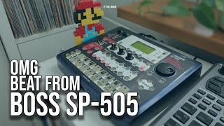 First Beat From Boss SP505 [upl. by Aicenaj803]