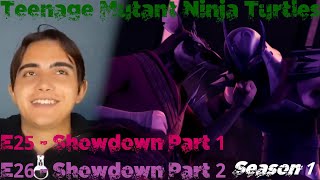 TMNT 2012  S1E2526  Showdown Part 1 amp 2 Reaction  The Nostalgia Trip  E115 [upl. by Einnol600]