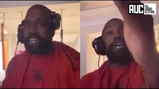 Kanye West Has A Meltdown Goes Off On Jay Z Drake amp Travis Scott Kicks Everyone Out Album Party [upl. by Senskell258]