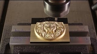 Cnc router  Test carving [upl. by Dnilazor]