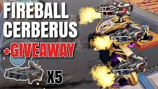 WR 5 Scorcher Giveaway  Stellar Cerberus With Scorcher amp Incinerator  War Robots WRwinscorcher [upl. by Airalednac]