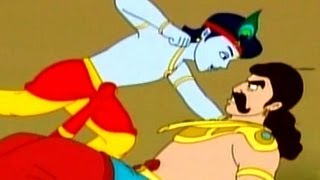 Bal Krishna  Lord Krishna Kills Kansa Animated Hindi Story 44 [upl. by Nnyladnarb]