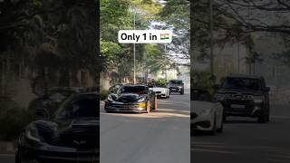 You would have never seen a Corvette C7 in India before supercar [upl. by Nylasoj]