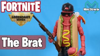 NEW THE BRAT LEGENDARY SERIES 2020  Action Figure Review  Jazwares Fortnite [upl. by Treblihp]