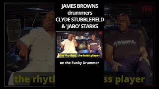 James Browns drummers Clyde Stubblefield and Jabo Starks on the Funky Drummer [upl. by Gerik]