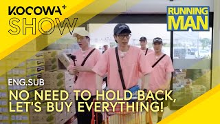 Chaotic Shopping Running Man Members Go Wild At The Mart 🛒😂  Running Man EP721  KOCOWA [upl. by Slemmer238]