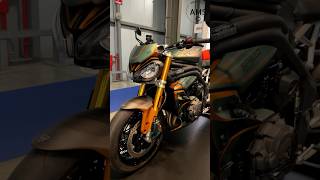 Triumph Speed Triple 1200RS Dino’s Edition at EICMA 2023 eicma2023 triumphmotorcycles [upl. by Balkin]